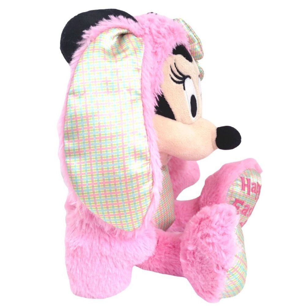 Disney Parks Minnie Mouse Plush Stuffed Bunny Rabbit Costume 12" Pink Easter - Picture 2 of 8